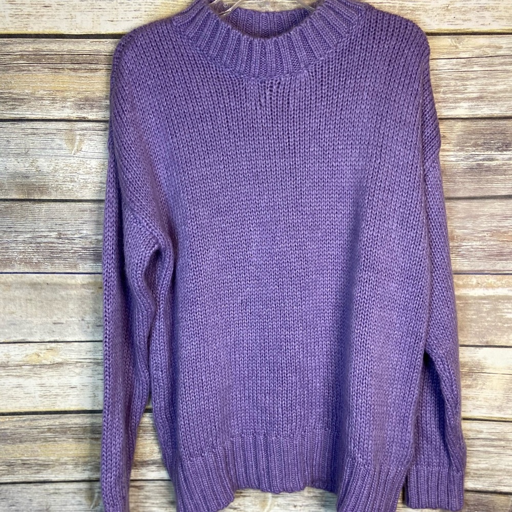 Purple sweater from French Connection